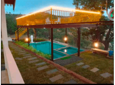 Timeless Elegance Estate gallery image Indoor Seating Lounge in Near Mapro Garden, Mahabaleshwar