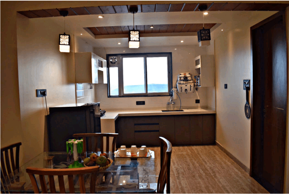 Artisan Villa gallery image Modern Modular Kitchen in Near Mapro Garden, Mahabaleshwar